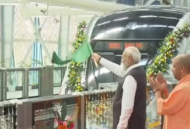 PM मोदी ने RRTS का किया उद्घाटन, 60 मिनट में मेरठ से पहुंच जाएंगे दिल्ली