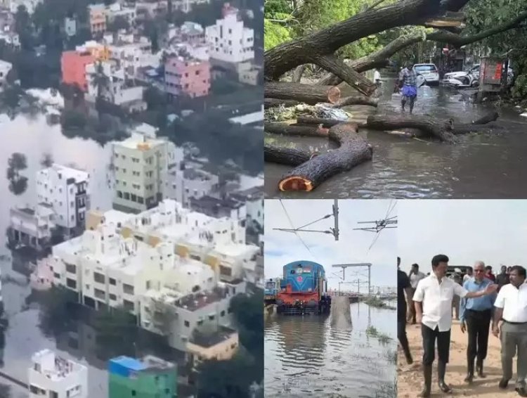 तबाही मचा रहा मिचौंग तूफान, जाने किस राज्यों को कितना खतरा