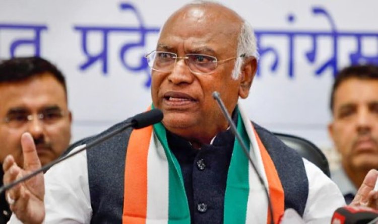 पंजाब के सम्मेलन को संबोधित कर बीजेपी सरकार पर तंज कसते हुए बोले  Mallikarjun Kharge