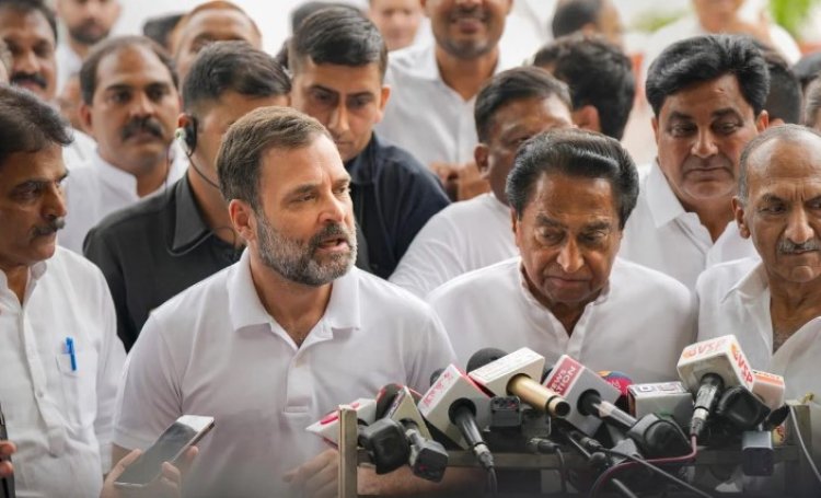 राहुल की रैली से पहले हुई बड़ी गलती, बैनर पर लगी गलत फोटो, वीडियो हुआ वायरल