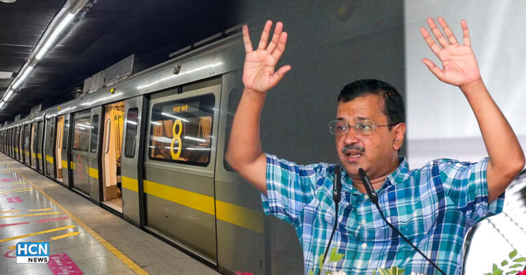 CM केजरीवाल के खिलाफ दिल्ली मेट्रो स्टेशनों पर क्या लिखा है? क्यों हो रहा विवाद?