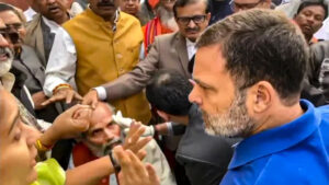 rahul gandhi pushed sarangi